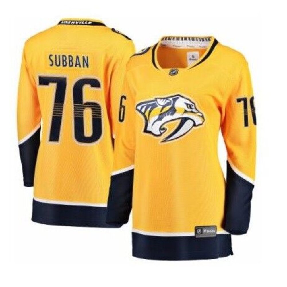 Fanatics NHL Nashville Predators #76 Subban Hockey Jersey - Picture 2 of 15